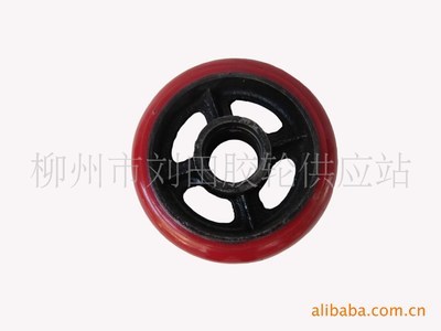 【專業(yè)銷售 6寸聚氨酯壓力萬(wàn)向輪 結(jié)實(shí)耐用 大量批發(fā) 量大更優(yōu)】?jī)r(jià)格,廠家,圖片,腳輪、萬(wàn)向輪,柳州市劉田膠輪供應(yīng)站-